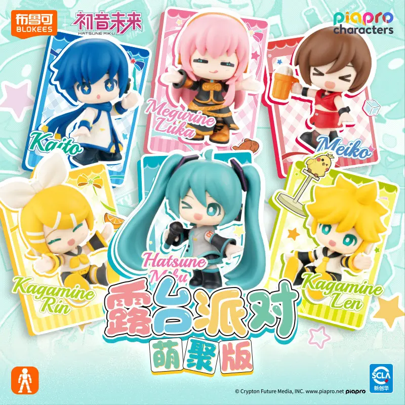 Nouveau Blokees Hatsune Miku Moe Collection Ver 1 blocs de construction de fête de terrasse figurine jouet cadeau pour garçons filles