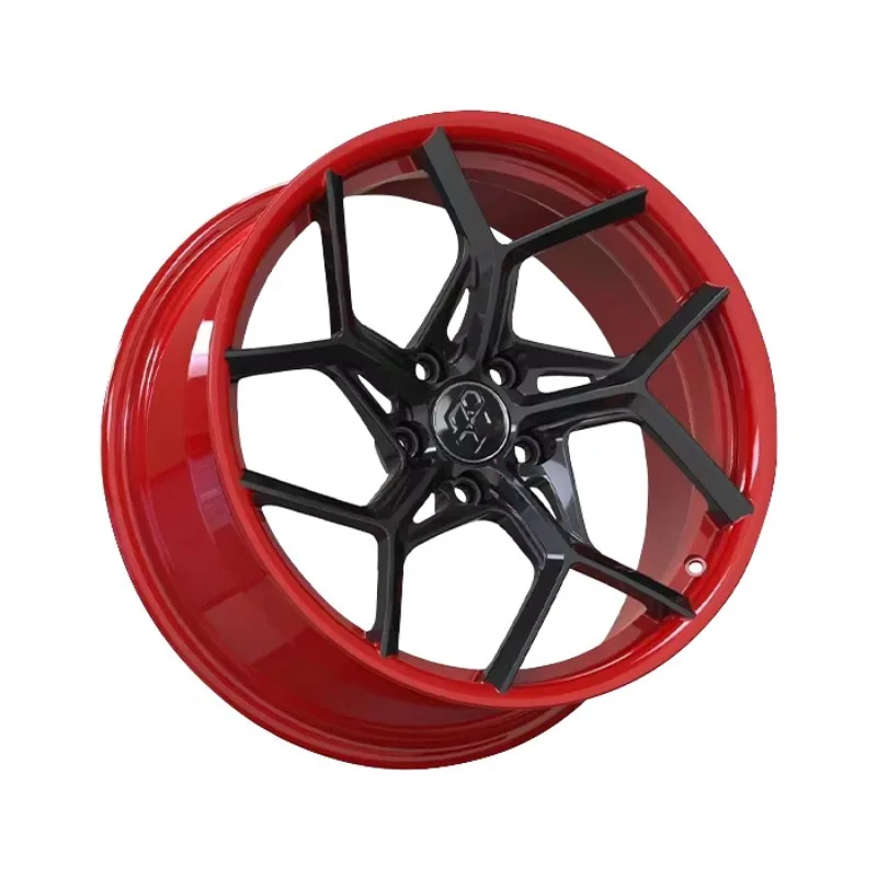

【2025】Pengzhen Customize Black Spoke And Red High Performance Monoblock 18 Inch 5x120 Alloy Wheel Hub For BMW E39