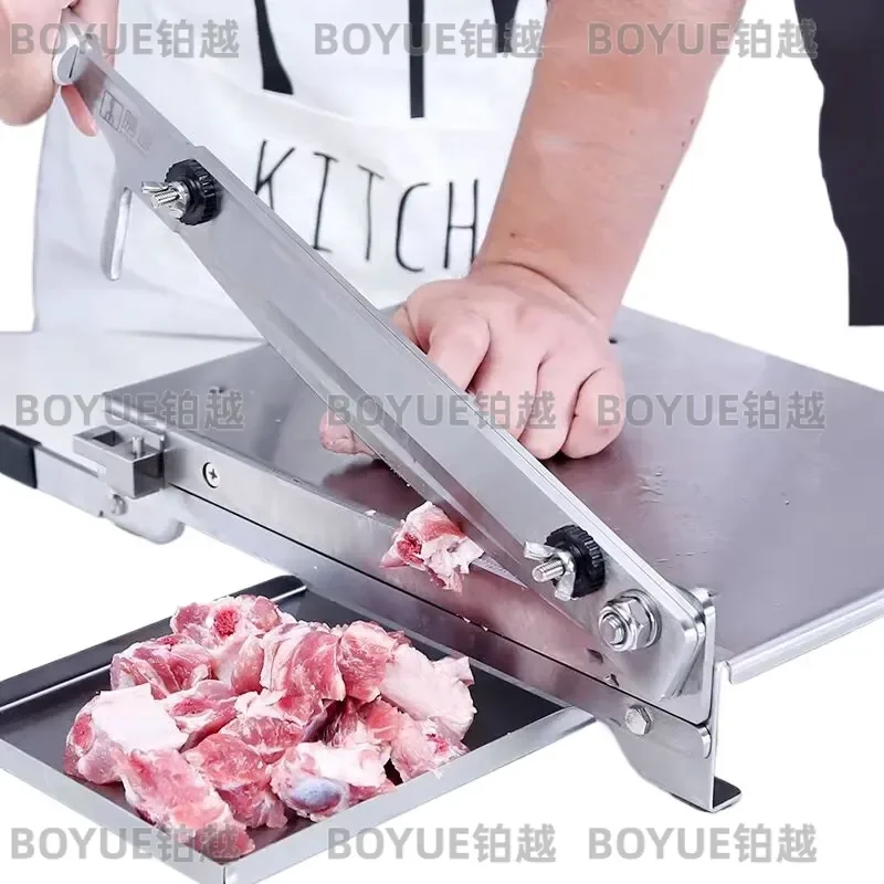 Electric Meat Slicer Commercial Multi Function Food Cutter for Beef Pork Fish Ribs Vegetable Chopper Kitchen Appliance