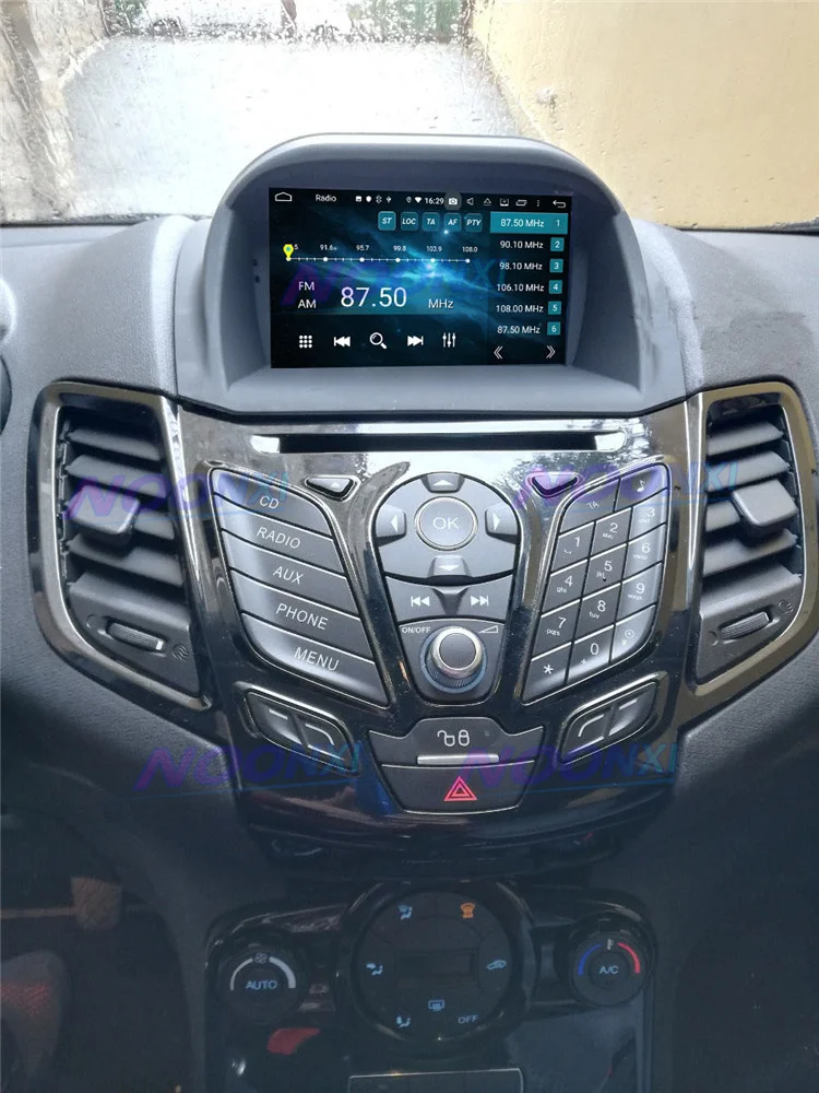 Car Bluetooth Radio Wireless Cars Telephone Carplay 2 Din Android10 Video Players Audio For Ford Fiesta 2013-2016 GPS Navigation