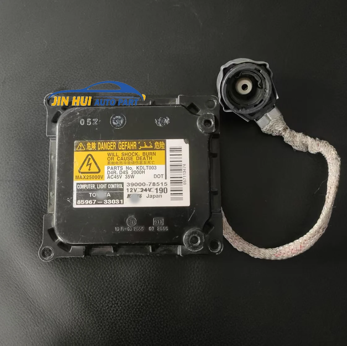 

85967-33031 Оригинальный использованный контроллер светодиодных фар 39000-78515 D4R D4S 35 Вт 12 В автоматический ксеноновый балласт воспламенитель для Lexu.s для Toyot-a