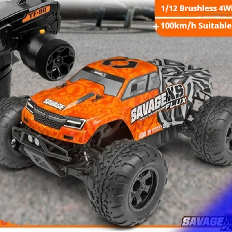 

HPI SAVAGE F масштаб 1/12, электрический внедорожник с дистанционным управлением и полным приводом XS FLUX 115967, игрушечный автомобиль для развлечений, игрушечный автомобиль