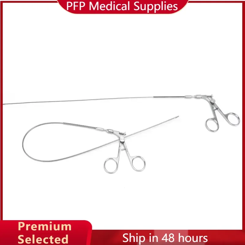 AP02 Urology Instruments Flexible Foreign Body Forceps Forceps PCNL TURP Reusable Urology Scissors