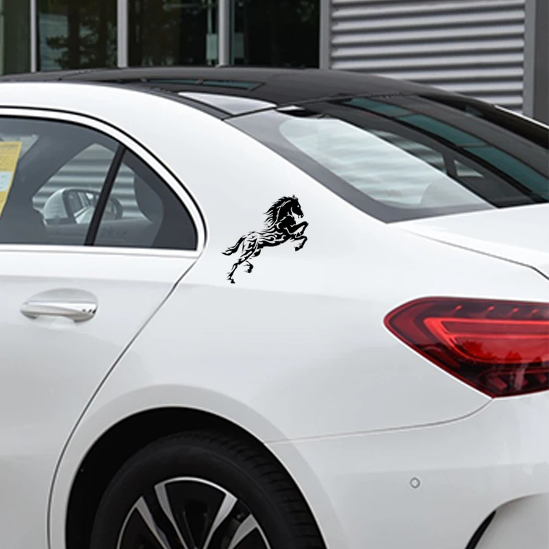 

1pcs Car Sticker Handsome Horse Waterproof Vinyl Decal Car Accessories Car motorcycle Styling style