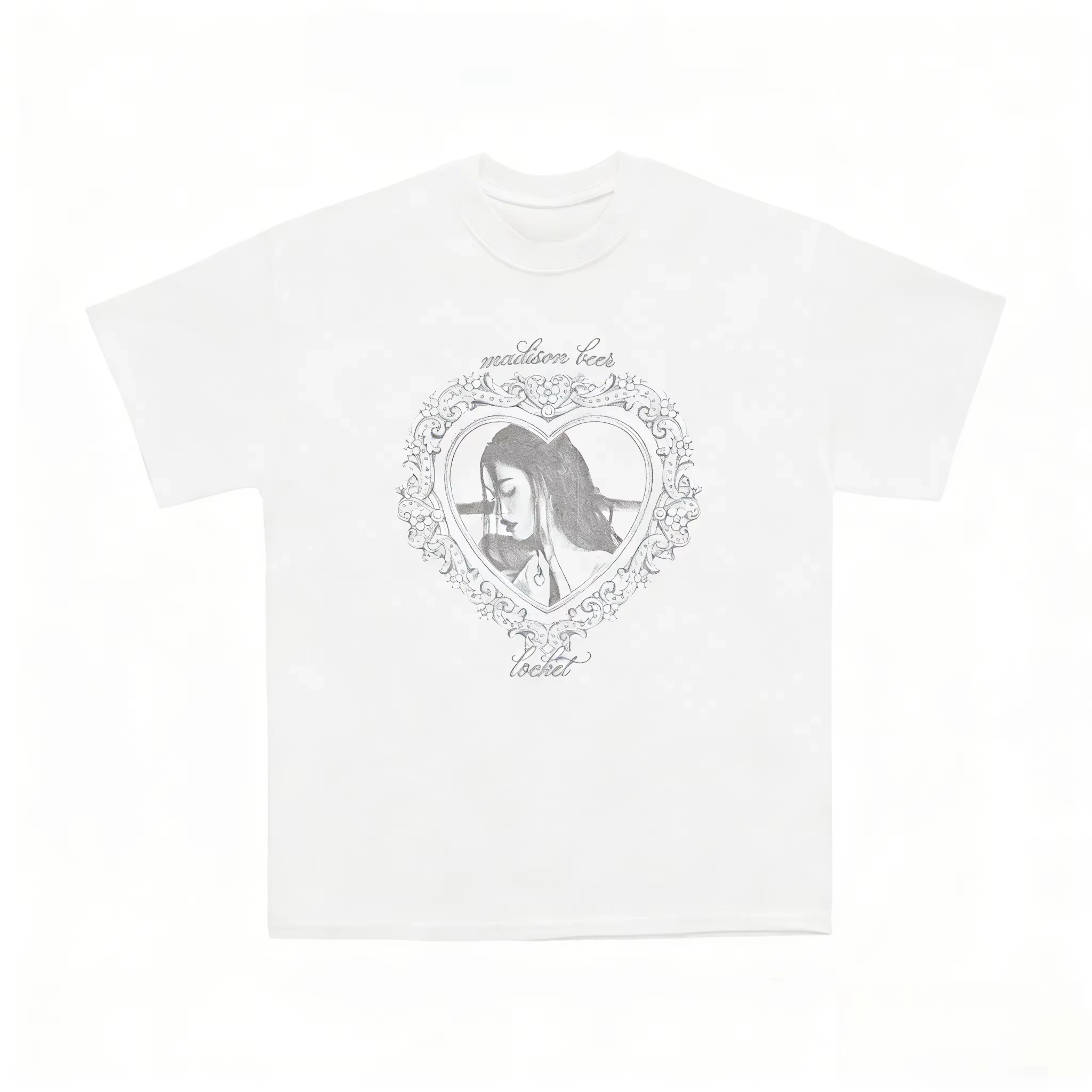 Madison Bay Madison Beer Chain Album 2026 Tour Printed Unisex T-shirts Early 21st Century Hip Hop Style T-shirts Fan Gifts