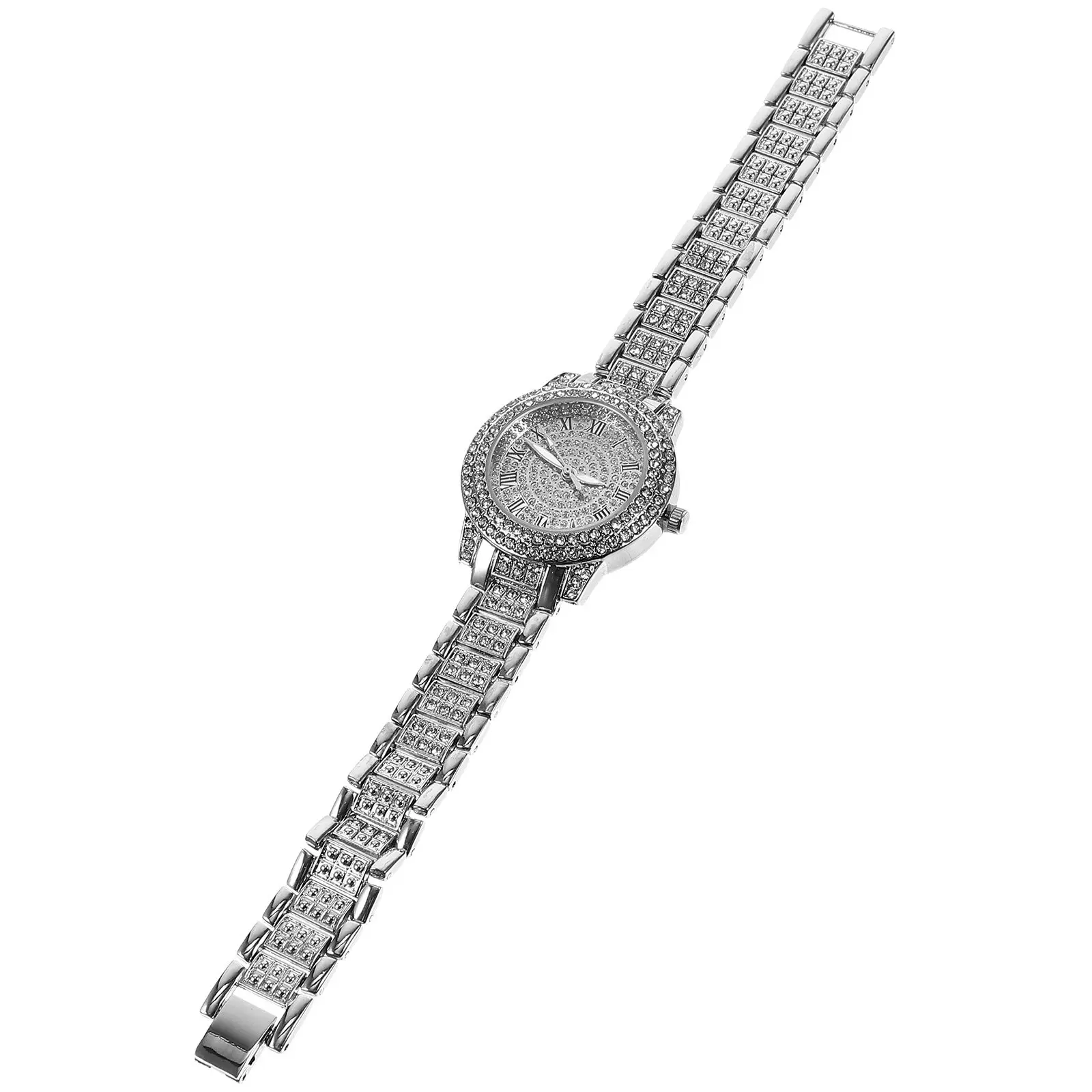 Roman Numeral Men's Wrist Watch Delicate Minimalist Design Adjustable Stainless Steel Strap Accurate Quartz