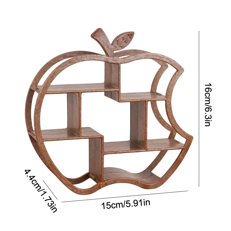 Exquisite Tiny Antiqued Display Stand Model; Ideal Shelf Prop for Dollhouse or Mini Scenery