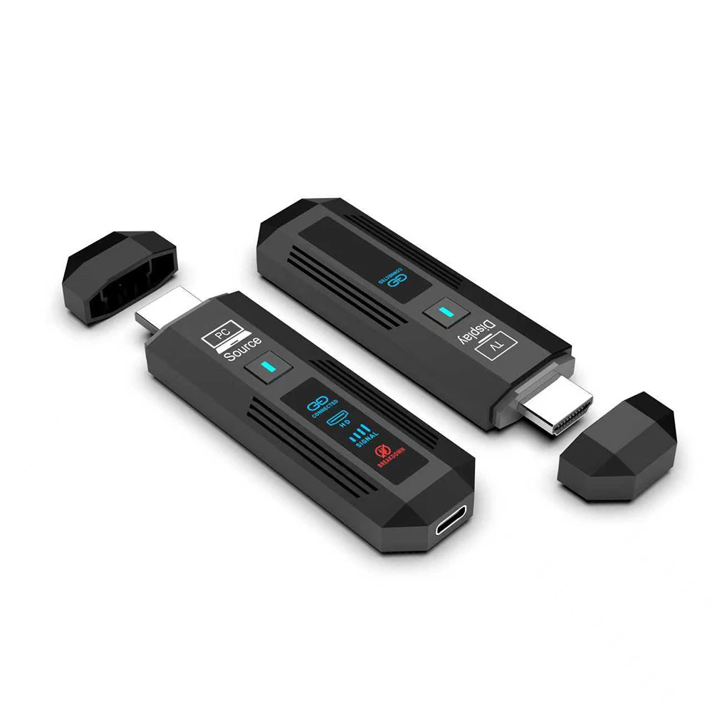 

lotorosia 50m Wireless HDMI Transmitter Receiver 1080P Image Video Transceiver Extender Kit for Laptop TV Projector Monitor