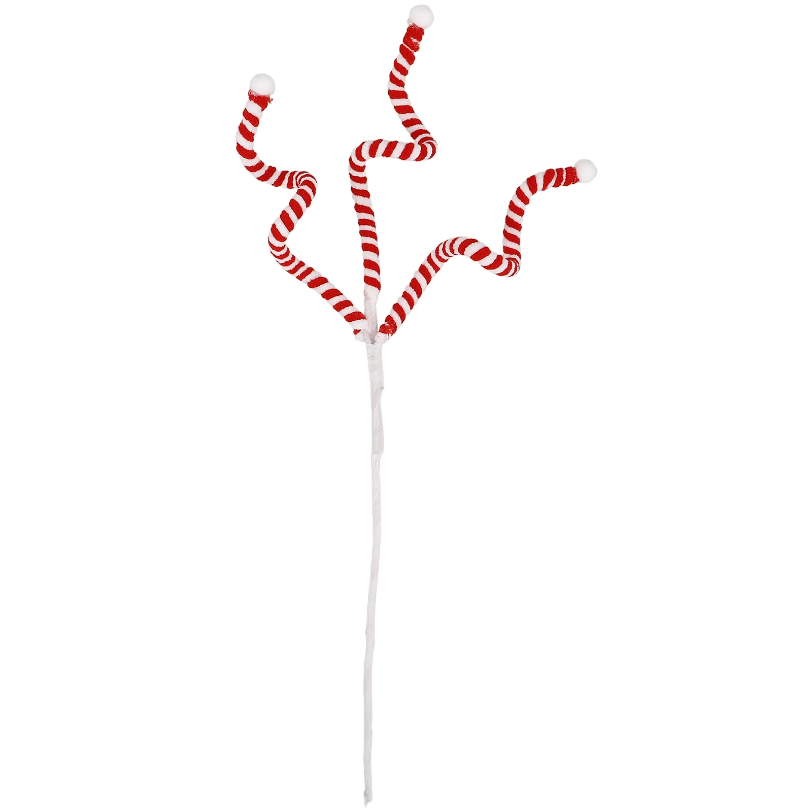 

Holiday Christmas Picks Red Artificial Glitter Berry Stems for Vase Filler Winter Home Decor Tree Decoration Ornament Supply