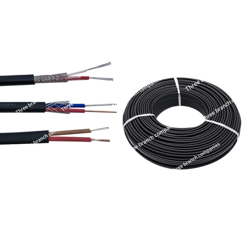 KC Type KX Compensation Wire Shielding Kxff Thermocouple Extension Cable K Type Extension Cable Thermocouple Extension Cable