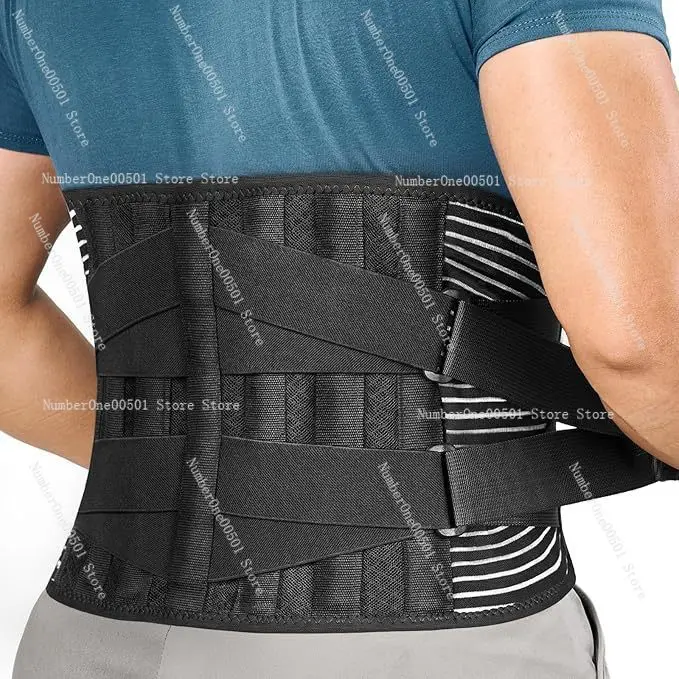 

Waist protection sports leaf spring support pressurized lumbar disc lumbar protrusion anti-sprain lumbar spine belt