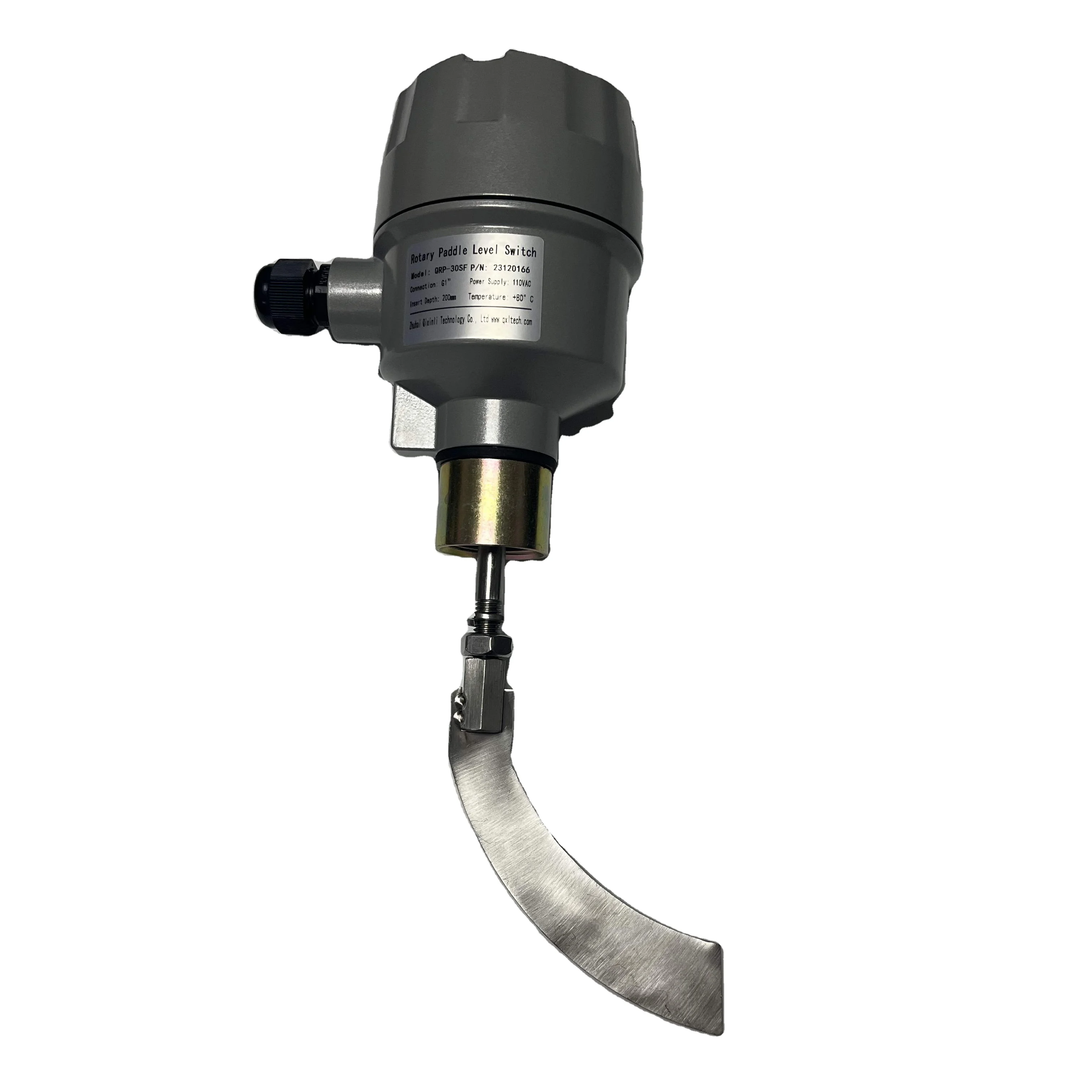 Bin Silo Indicator Rotary Paddle Level Switch for Materials Hopper Raw Material Animal Sensor Feed Bulk Loader Silo Level Sensor