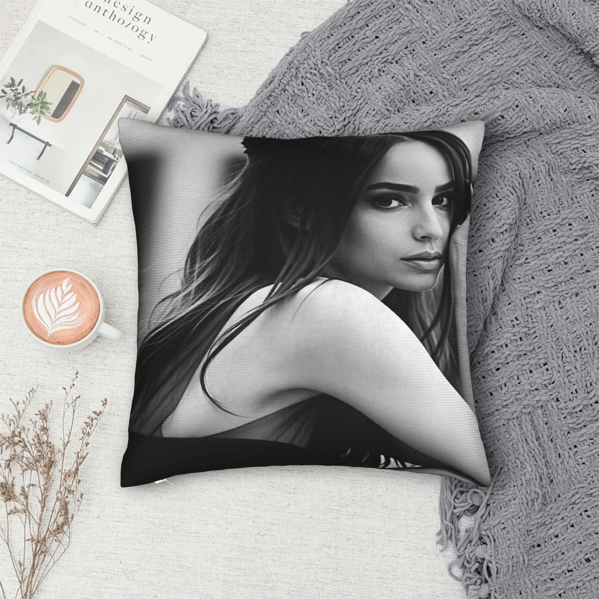 Pillow Cover Actor Sofia Carsons  Kawaii Pillow Case For Office Car Home Decor Pillowcases
