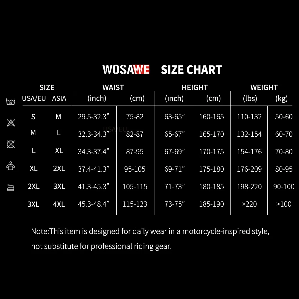 WOSAWE Motorcycle Compression Pants Summer Autumn Motorbike Riding Breathable Quick-dry Trousers Outdoor Mountain Bike Pants