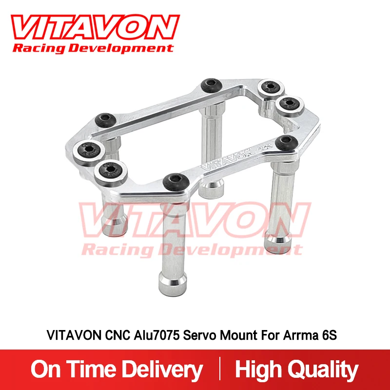 

VITAVON CNC Alu7075 Servo Mount For All Arrma 6S Mojave Kraton Typhon Fireteam