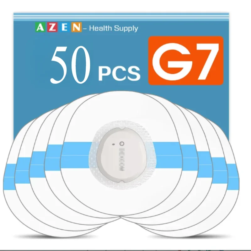 Dexcom G7 접착 패치, 방수 및 통기성 패치, G7 센서용 프리미엄 투명 오버패치, 25 팩, 50 팩