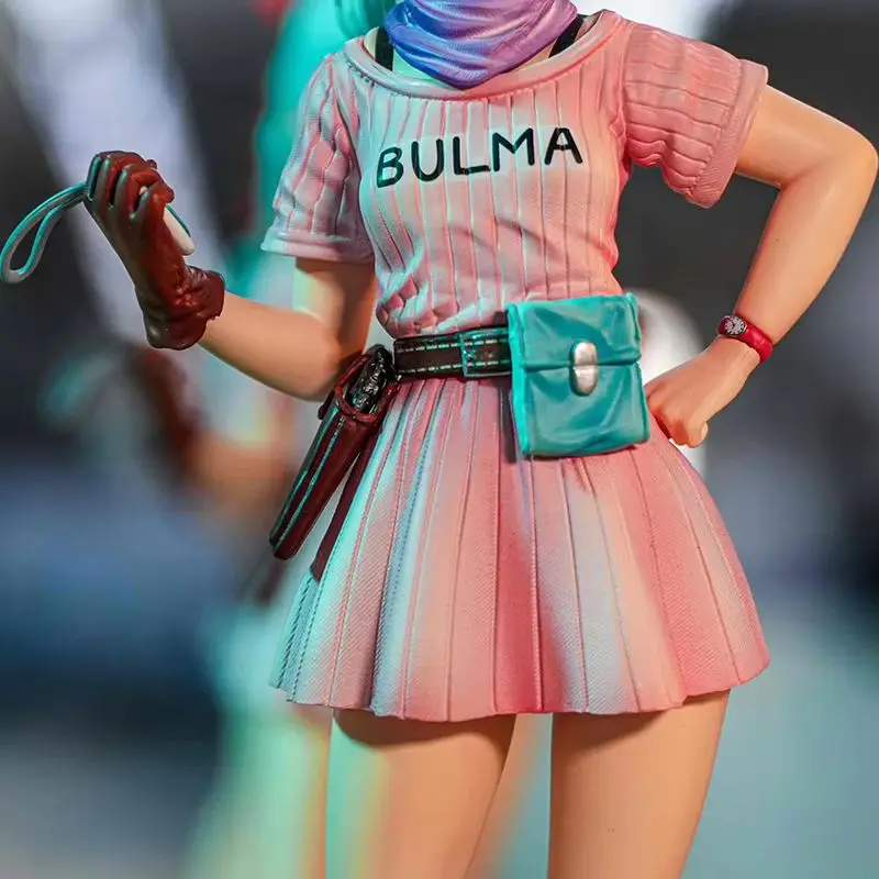 Jt Standbeeld 30 cm Dragon Ball Anime Bulma Lancering Actiefiguren Jeugd Serie Pvc Standbeeld Collectie Model Pop Ornament Gift