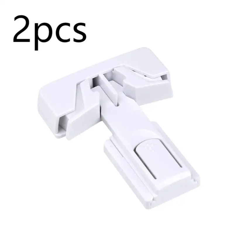 

Child Safety Cabinet Locks - No Drill Refrigerator/Freezer/Cupboard Lock | Baby Proofing Furniture Lock for Home Safety