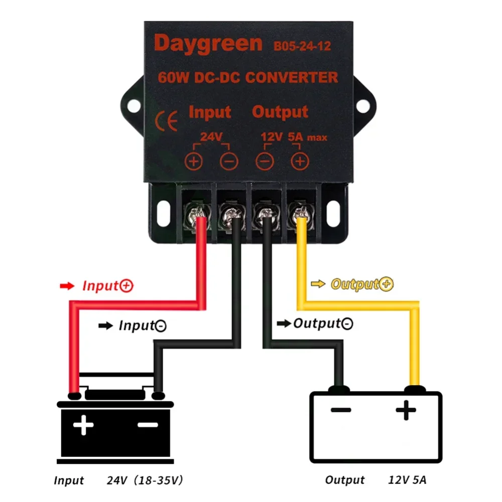 24V to 12V 10A  DC DC Converter Regulator Car Step Down Reducer  dc dc step-down module 12 volt stabilizer voltage regulator