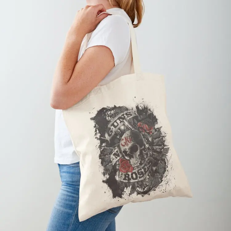 

Firepower Roses Tote Bag Big bag women Canvas bag female Large bags for women