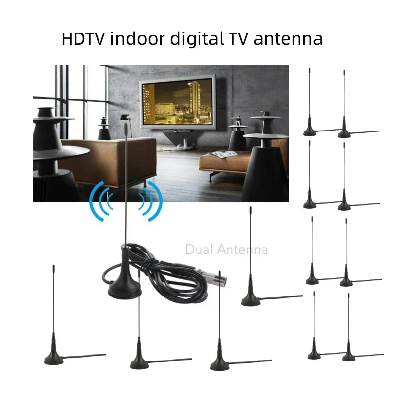 5/3/1 Pcs Antenna Aerial Booster For HDTV Indoor Digital Antenna TV HD Radio TV Aerial