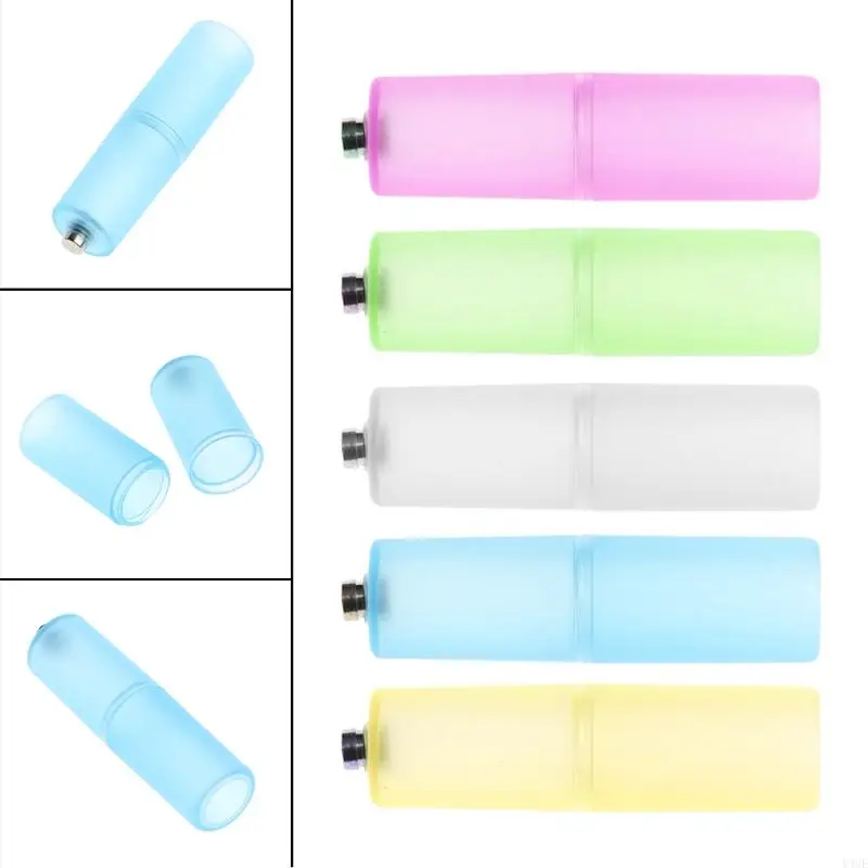 Y4UE 1x AAA к AA размера батареи для ячейки для переключателя адаптера преобразователя корпуса пласти