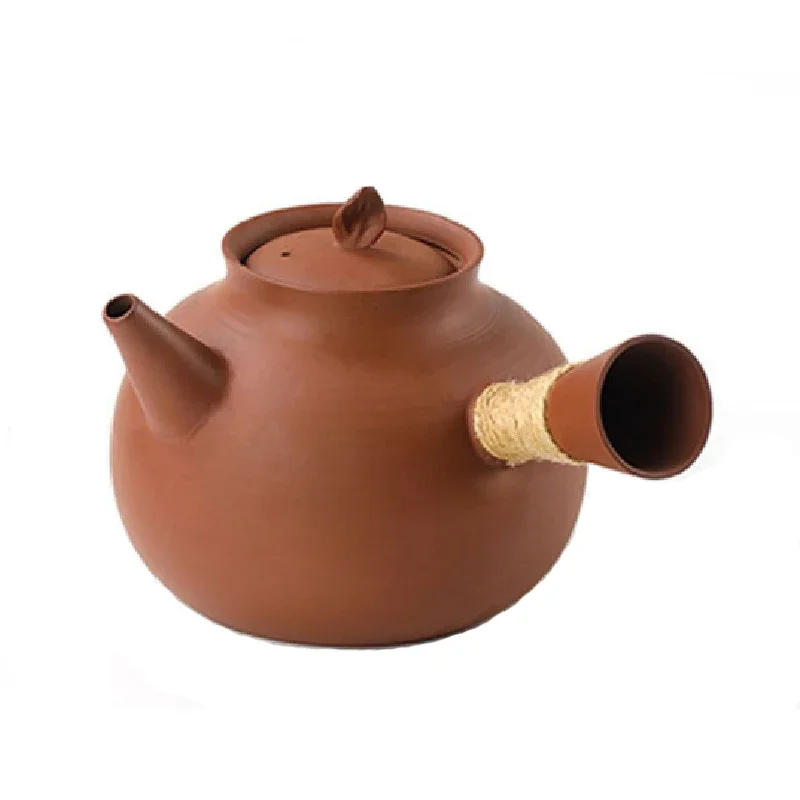 Side put red clay cinnabar pot household kung fu charcoal stove electric clay stove tea maker
