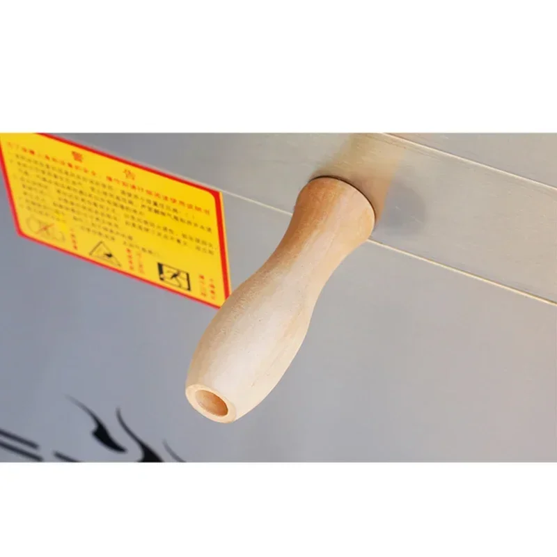 Household 220v Snacks Outdoor Freshly Baked Mobile Pizza Machine Commercial Stall Gas Oven Night Market Handmade Pizza Oven