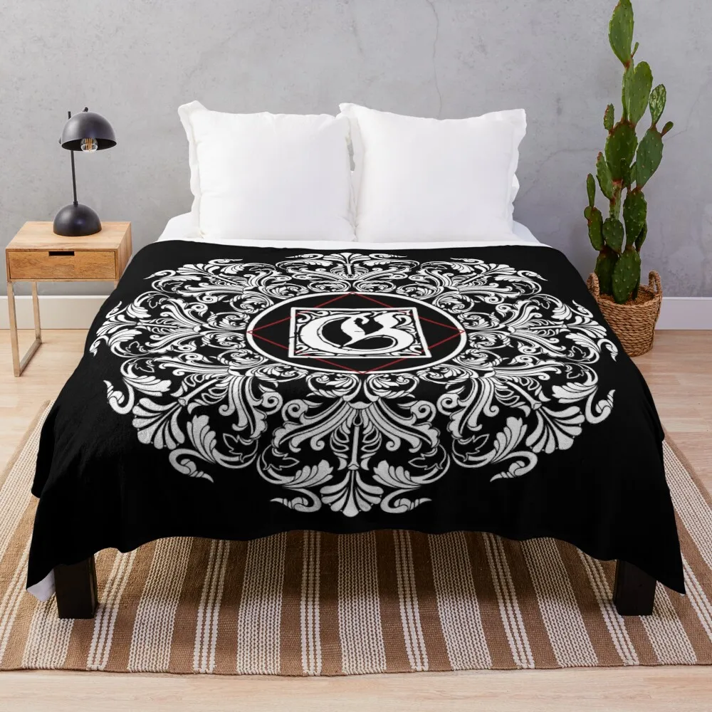 

Giovanni - Vampire the Masquerade Clans Throw Blanket Bed linens Polar Summer Blankets