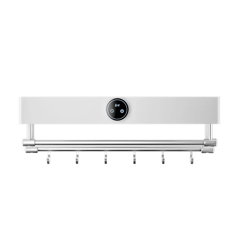 Electric towel rack UV bathroom non-punching bath towel household smart wall hanging drying rack