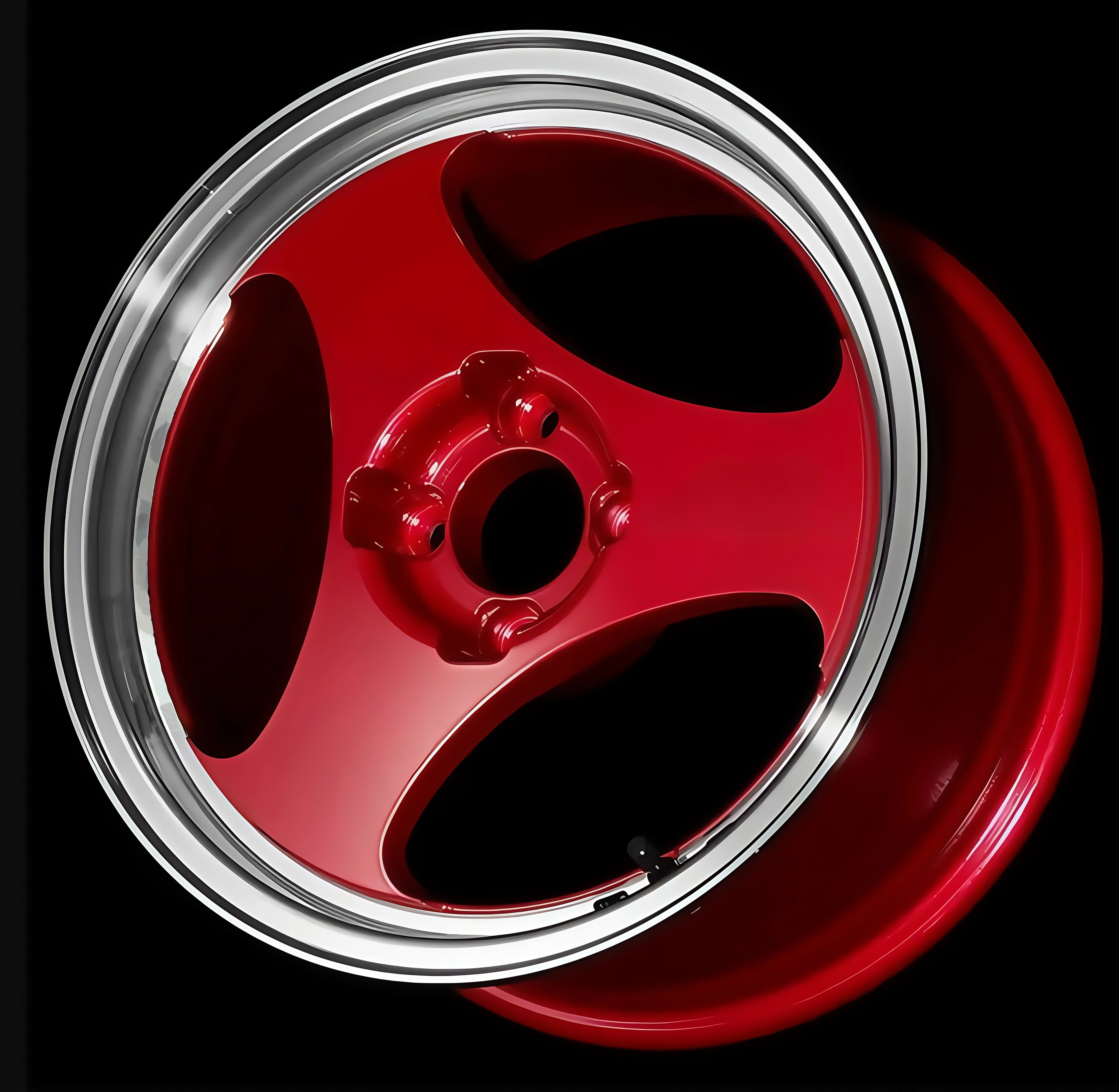 4) 1 Forged Adapters 5x4.5 to 5x4.25 (Hub to Wheel) 5x114.3 to