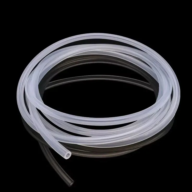 1 Meter Transparent Food Grade Silicone tube ID 0.5 1 2 3 4 5 6 7 8 9 10mm Flexible Nontoxic Tasteless Soft Tubing Silicone pipe