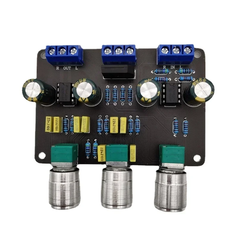 SOTAMIA NE5532 مكبر كهربائي Preamp ضبط المجلس مع مضخم الصوت تعديل مضخم الصوت المسرح المنزلي HIFI لهجة المجلس