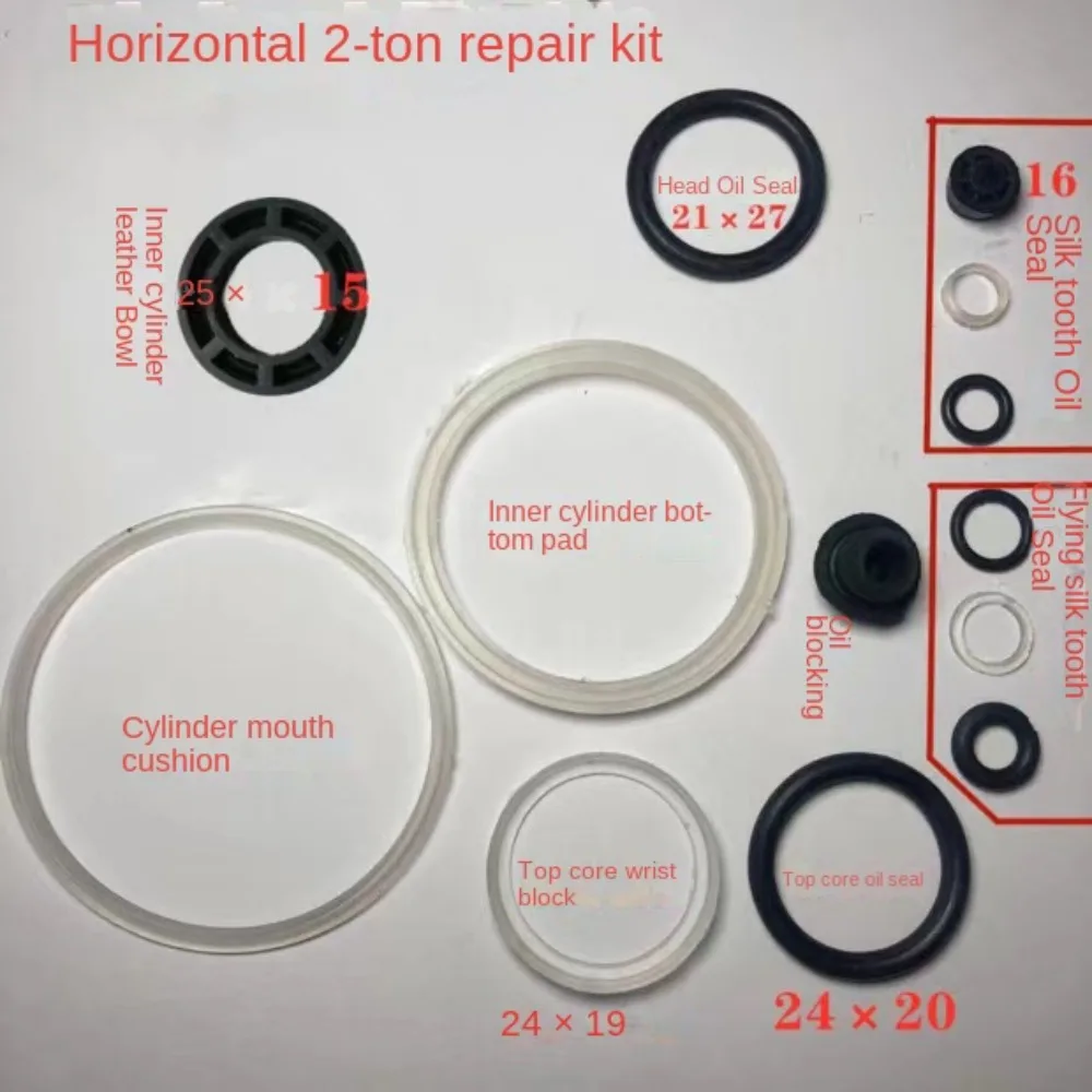 

1set for Hydraulic jack repair kit o-ring seal gasket sets of hydraulic seals horizontal vertical bar outer diameter Repair kit