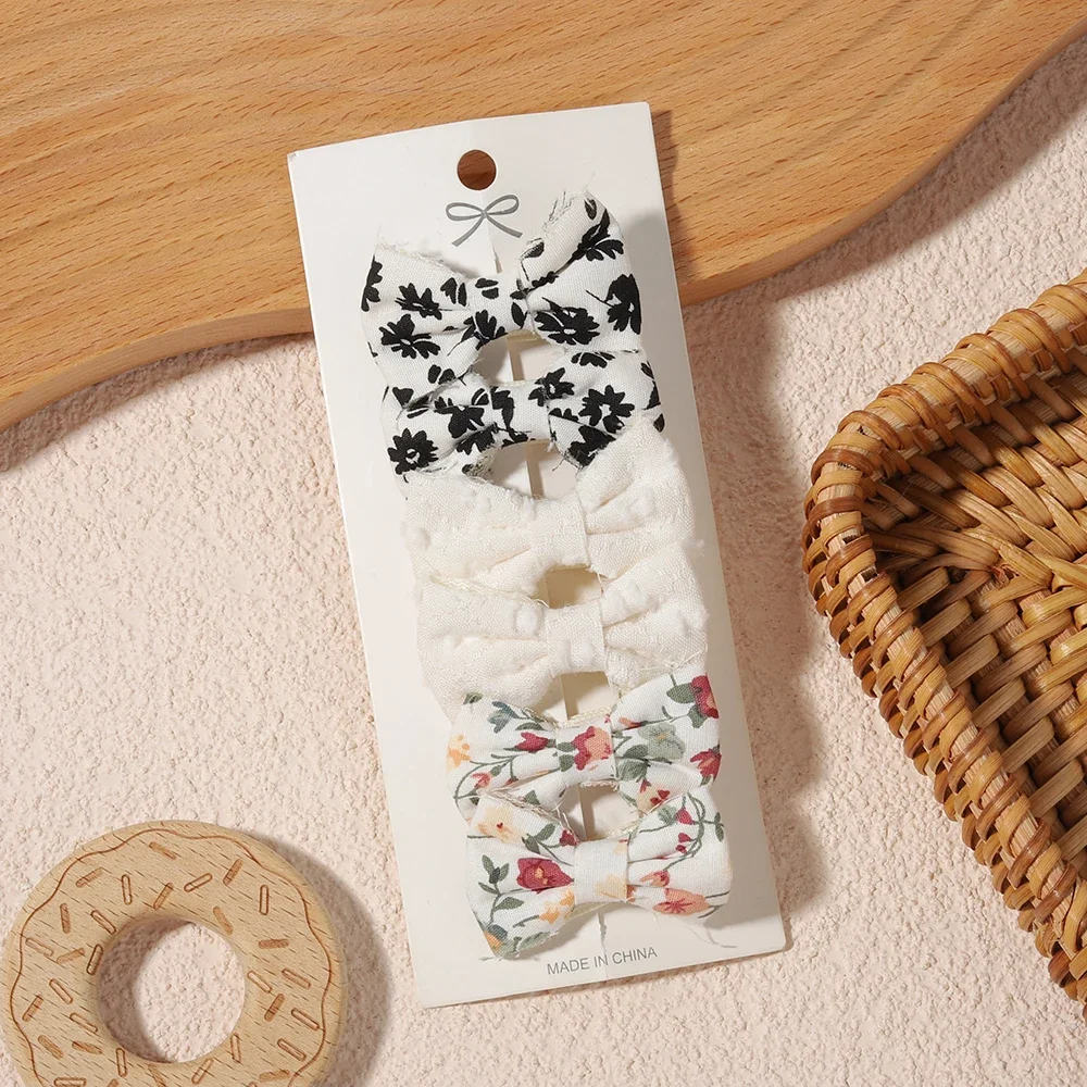 1 Set Stoff-Haarspangen mit Schleife, geeignet für Kinder, Mädchen, Teenager, Party-Dekoration, Haarspangen für Mädchen, Baby-Haar-Accessoires, Geschenke – Detail 15