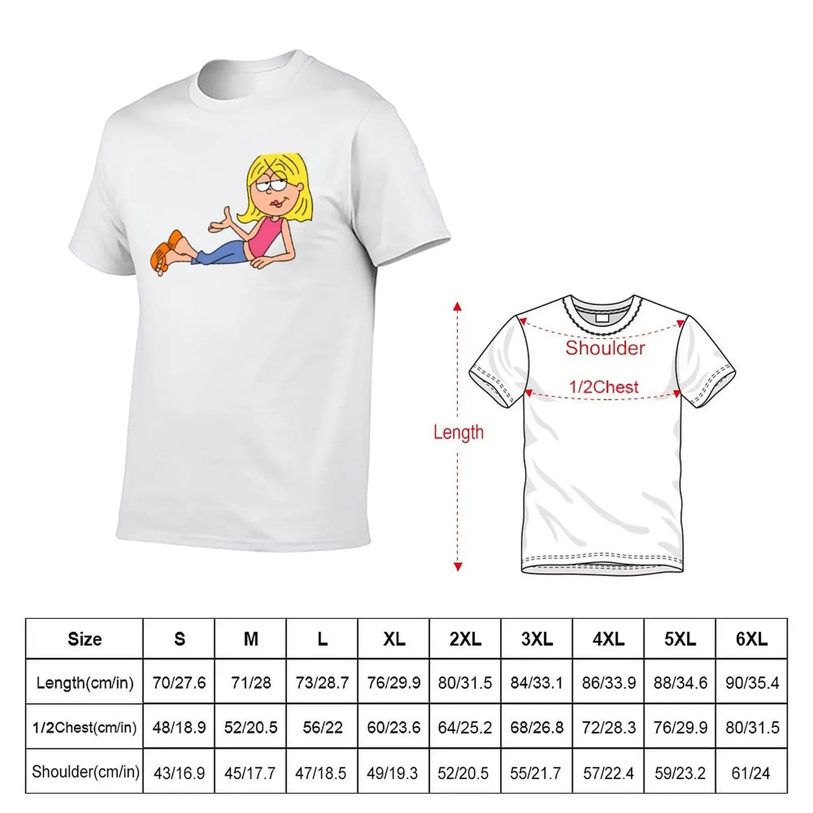 Lizzie McGuire T-Shirt croswit shirt man aesthetic clothes clothes for men