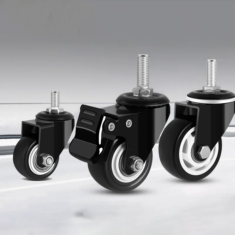 1pcs 4pcs Threaded Stem Caster Wheels 1.5