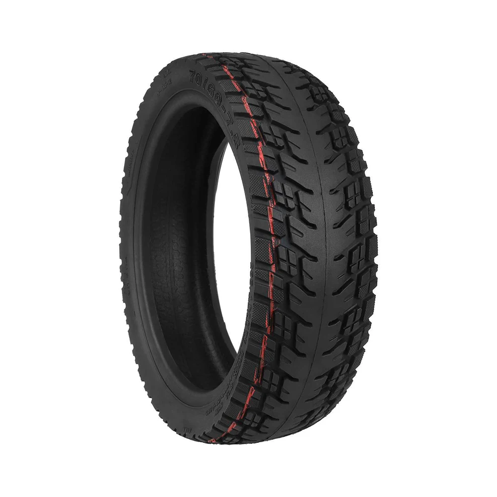 

For Ninebot ZT3 Rubber Tire Off-Road Tyre For Long-distance Travel Good Grip Off Road Tyre Scooter Black Color