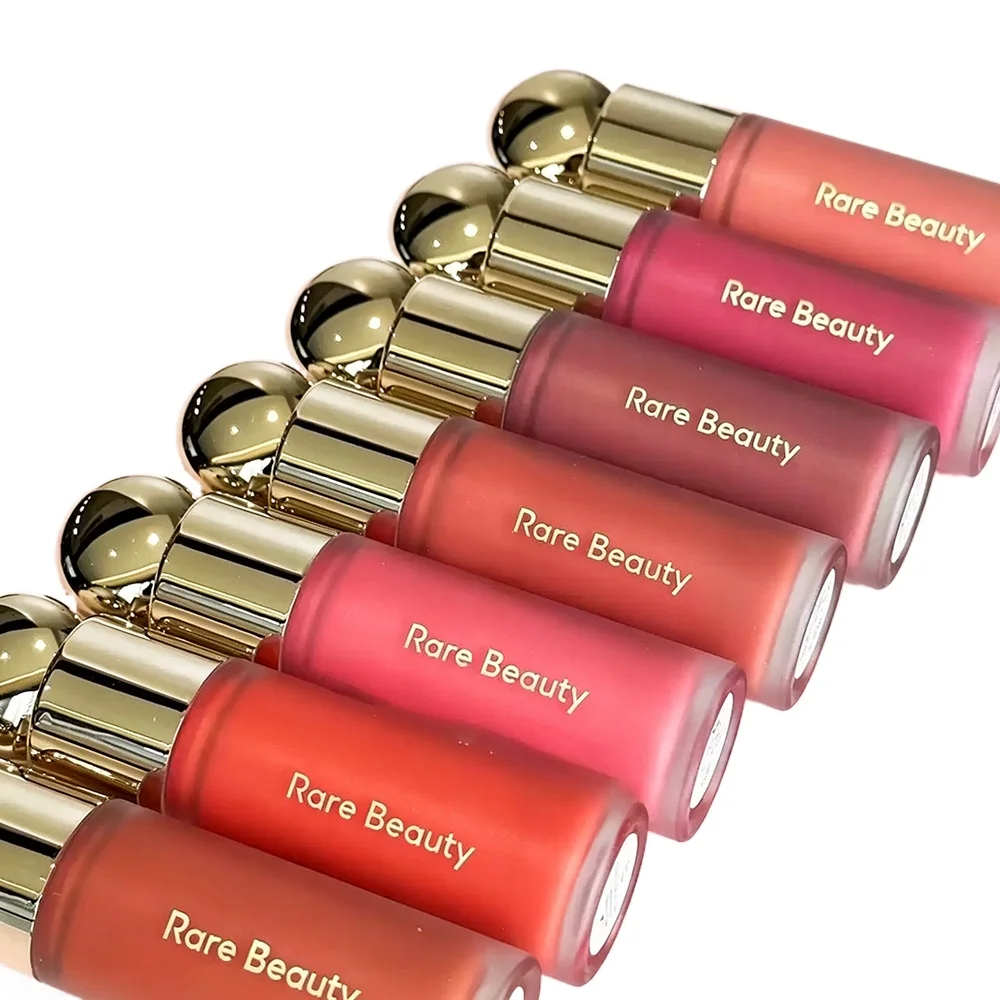 Rare Beauty Mild Touch Velvet Fluffy Silky Silky Creamy-to-dust Cheek Tint Sheer And Slim Fit Mild Touch Fluid Blush Organic Glow — Zdjęcie 2 z 2