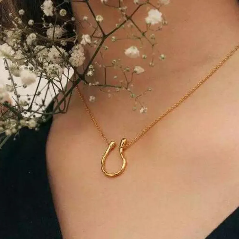 

Withered U-shaped Fairy Collarbone Chain With European And American Minimalist Style Jewelry Necklace Necklaces For Women
