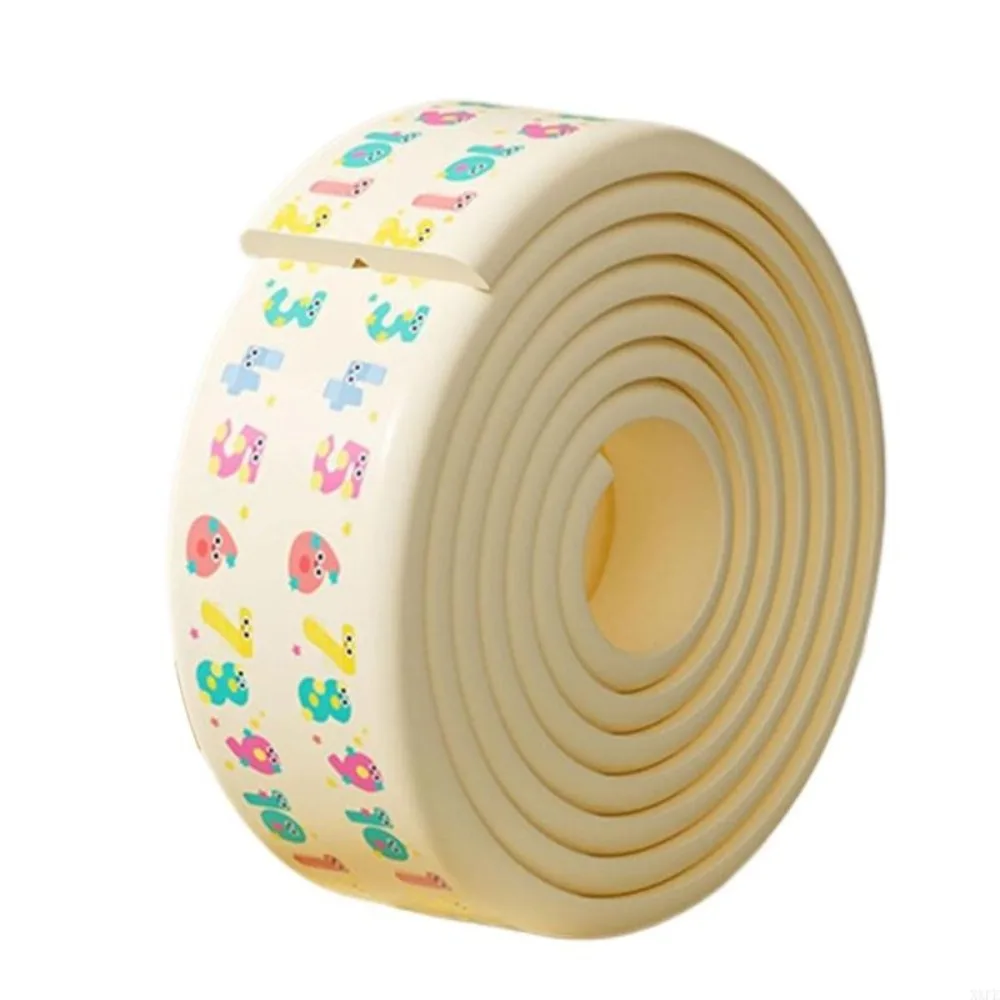 2m Desk Edge Guard Strip Safety Soft Wall Corner Protector Thickend Cartoon Digital Pattern Anti Collision Cushion Bedside