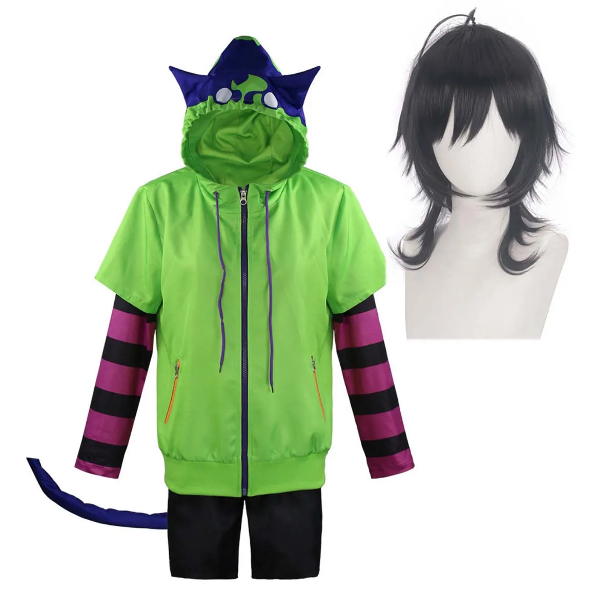 homens-halloween-the-infinity-cosplay-chinen-miya-jaqueta-casaco-shorts-uniforme-traje-ou-peruca