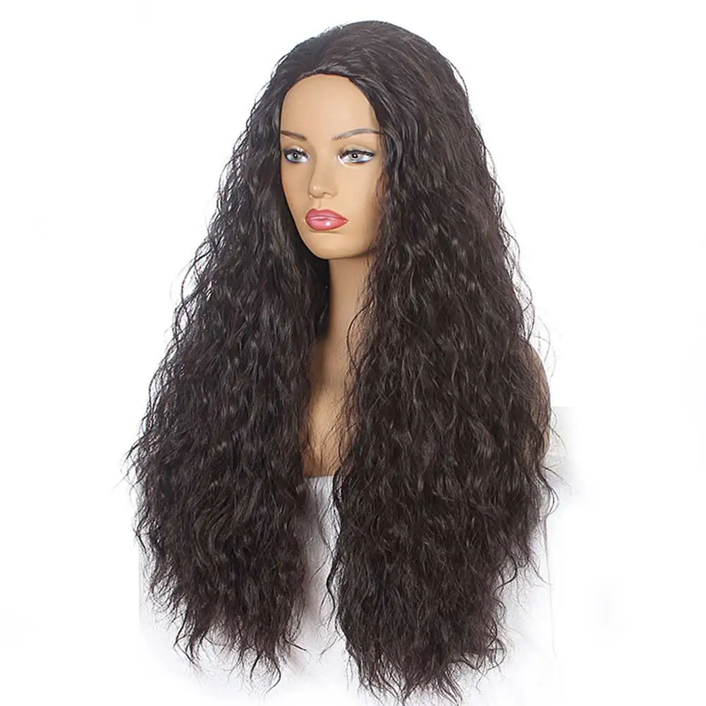 Moala Wigs Women Girls Movie Cartoon Ocean Princess Cosplay Costume Accessories Props Adult Woman Roleplay Hair Woman Halloween