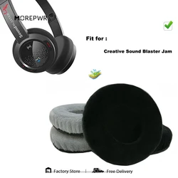 Replacement Ear Pads for Creative Sound Blaster Jam Headset Parts Leather Cushion Velvet Earmuff Earphone Sleeve Cover