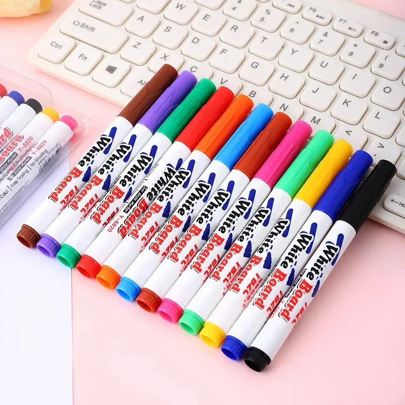 Magic Water Floating Pen Set - Floating Ink Drawing Kit with Spoon, Kids Water Painting & Graffiti Art Toy