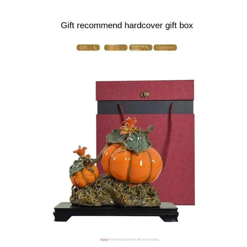 Ceramic pumpkin ornaments housewarming
