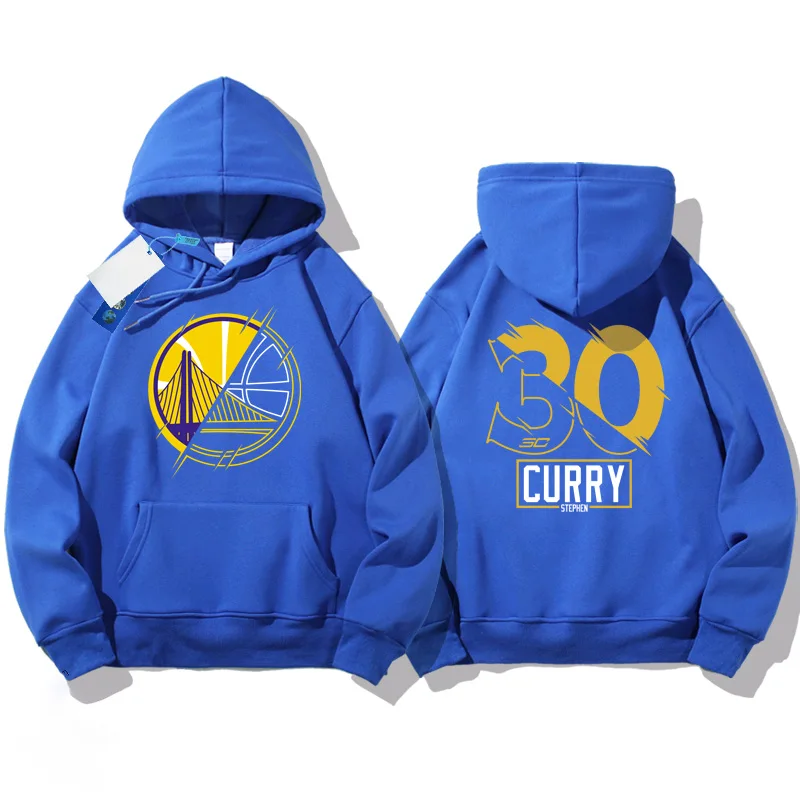 American Basketball Superstar Curry City Edition Sweatshirt Autumn And Winter Long Sleeved Hoodie Men Women Street Fashion Top