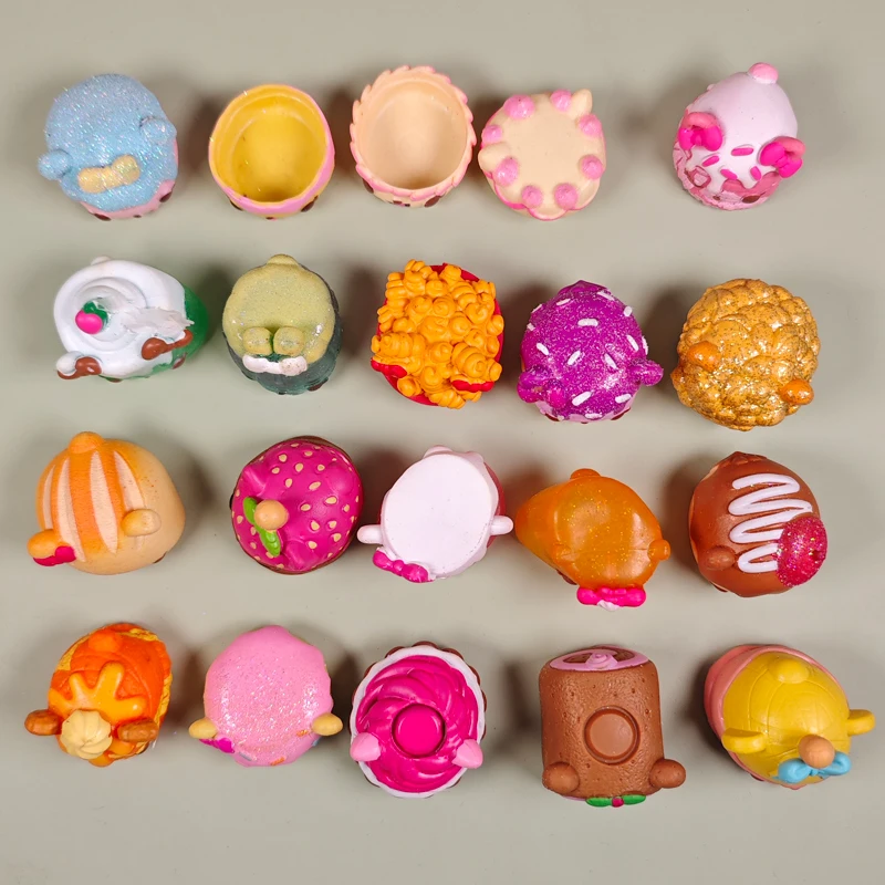 Num Nor Accessory Soft Hat DIY Dress Figure Scent Animal Bunny Cake Dog Rare Crystal Glitter Collect Model Toy Gift for Lady