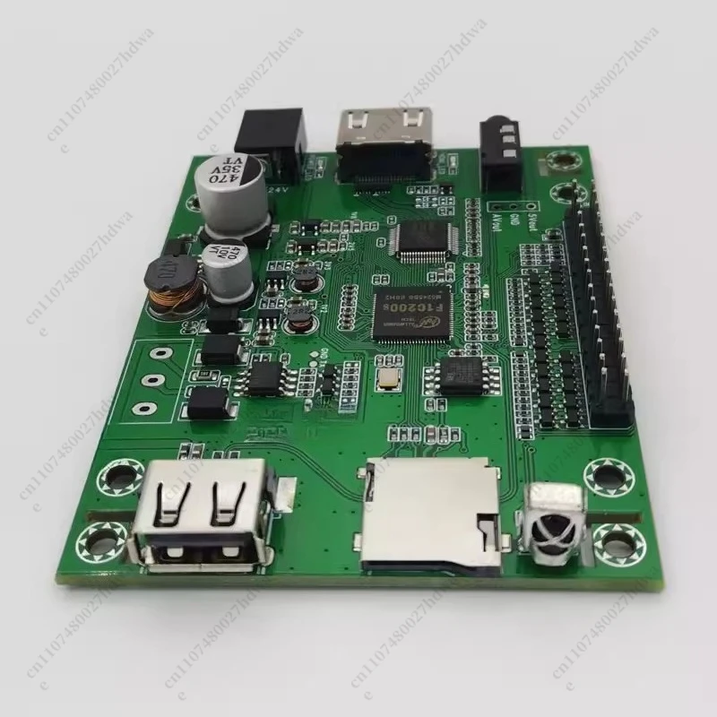 For MCU Serial Port Control Video Playback Board 1080P High Definition Decoding HDMI Exhibition Hall , Lossless Decoding Board