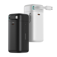 USAMS Portable Charger Power Bank  PD45W QC3.0 With Type-C Magnetic Retractable Cable Module Power Bank